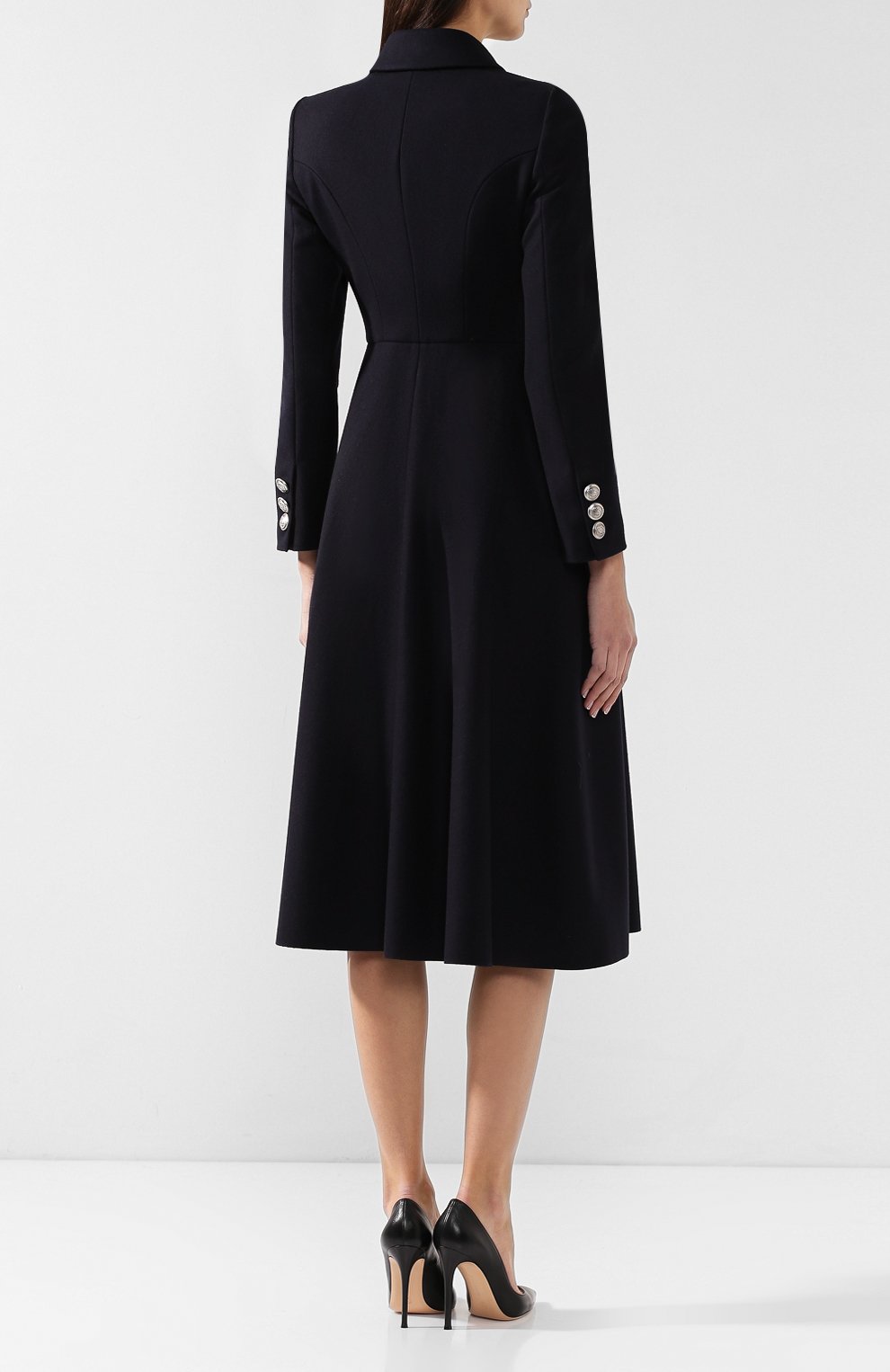 Шерстяное пальто BURBERRY, арт. 8006157, фото 4