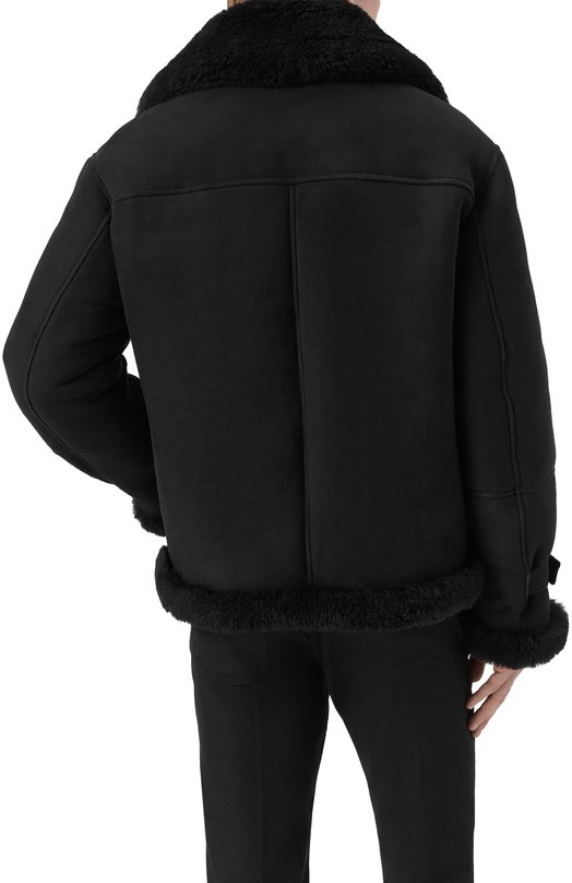 Дубленка из овчины MVST M25.1MM.0003/PELULUNG0 Чёрный  M25.1MM.0003/PELULUNG0 Фото 4