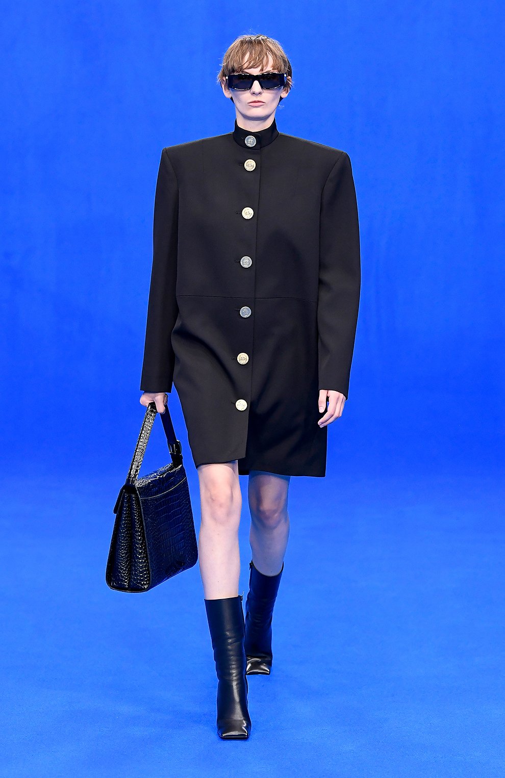 Шерстяное платье BALENCIAGA, арт. 621422/TBT04, фото 6