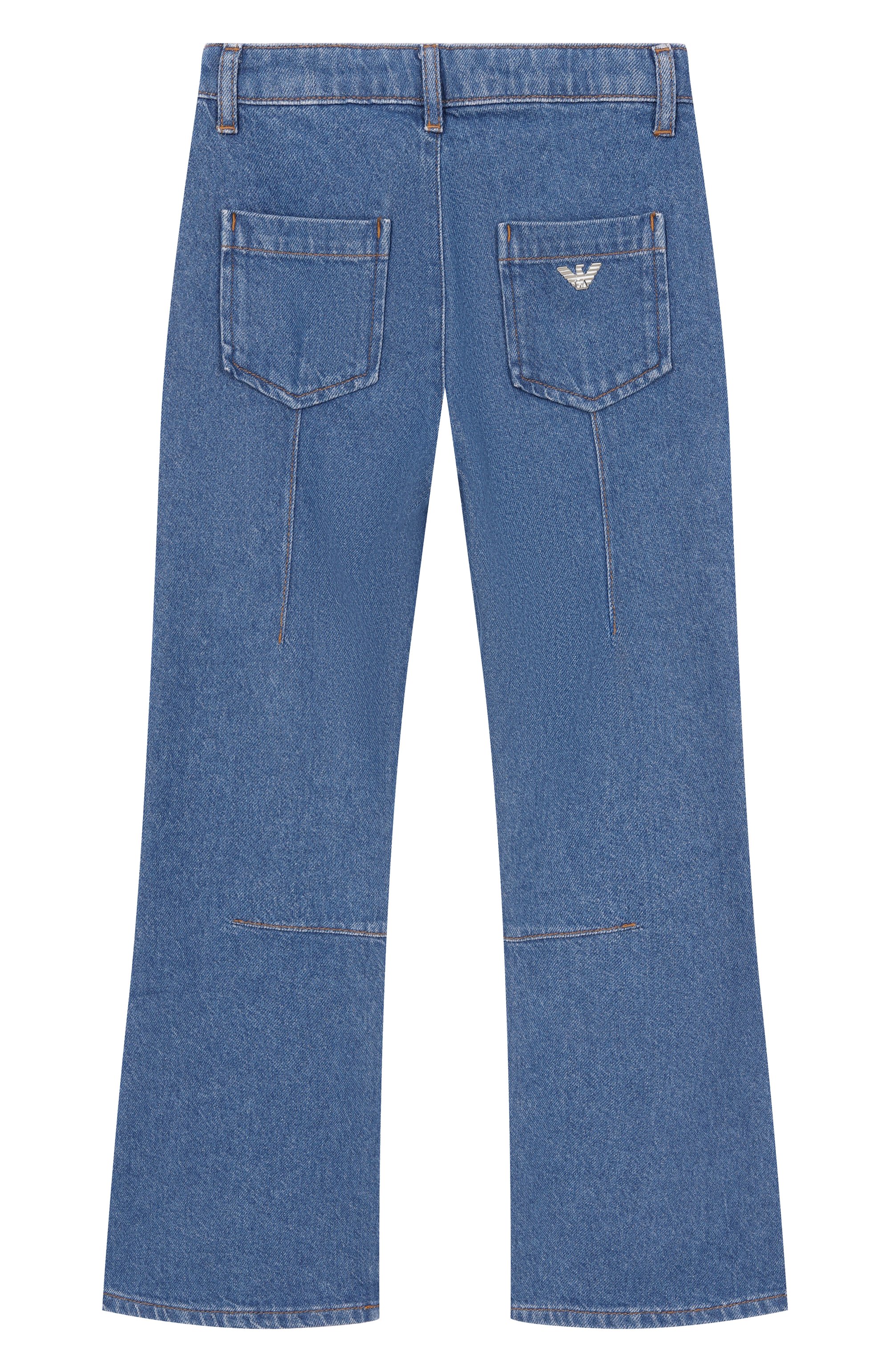 Джинсы EMPORIO ARMANI синего цвета по цене 23300 руб., арт. EG000558/AF21778, фото 2 Джинсы EMPORIO ARMANI, арт. EG000558/AF21778, фото 2