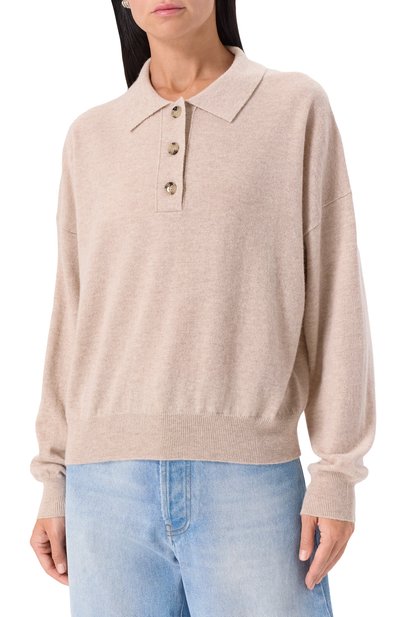 Поло из шерсти и кашемира ALLUDE, арт. 255/17653, фото 3