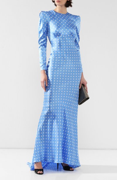 Шелковое платье ALESSANDRA RICH, арт. FAB1867-F2561, фото 2