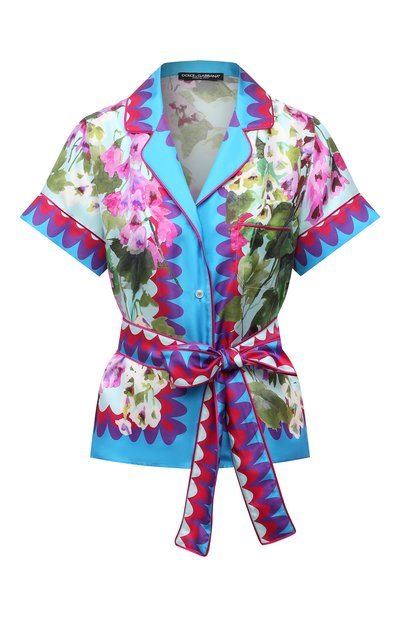 Шелковая рубашка DOLCE & GABBANA, арт. F5G67T/FI18F, фото 1