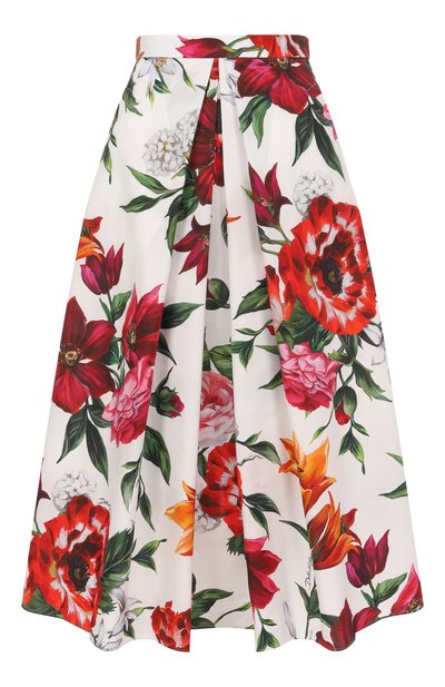 Женская хлопковая юбка DOLCE & GABBANA, арт. F4C10T/HS5TQ