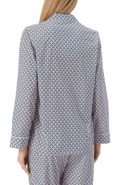 Хлопковая пижама DEREK ROSE разноцветного цвета по цене 40950 руб., арт. 2012/LEDB088, фото 4 Хлопковая пижама DEREK ROSE, арт. 2012/LEDB088, фото 4