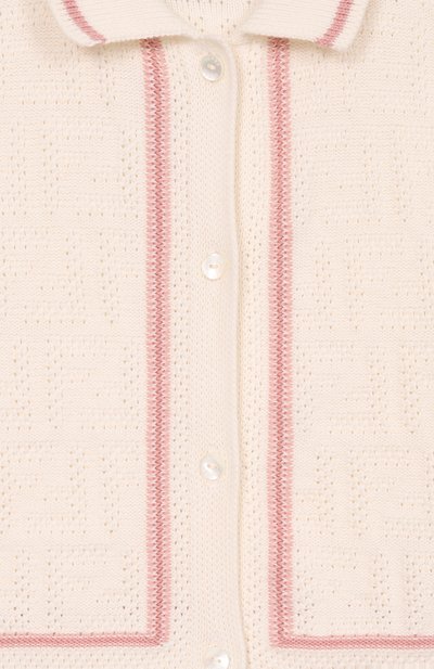 Хлопковый кардиган FENDI, арт. JFG259/AJ8T/8A-12+, фото 3