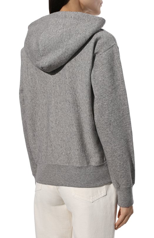 Хлопковая толстовка Polo Ralph Lauren 211794396 Серый  211794396 Фото 4