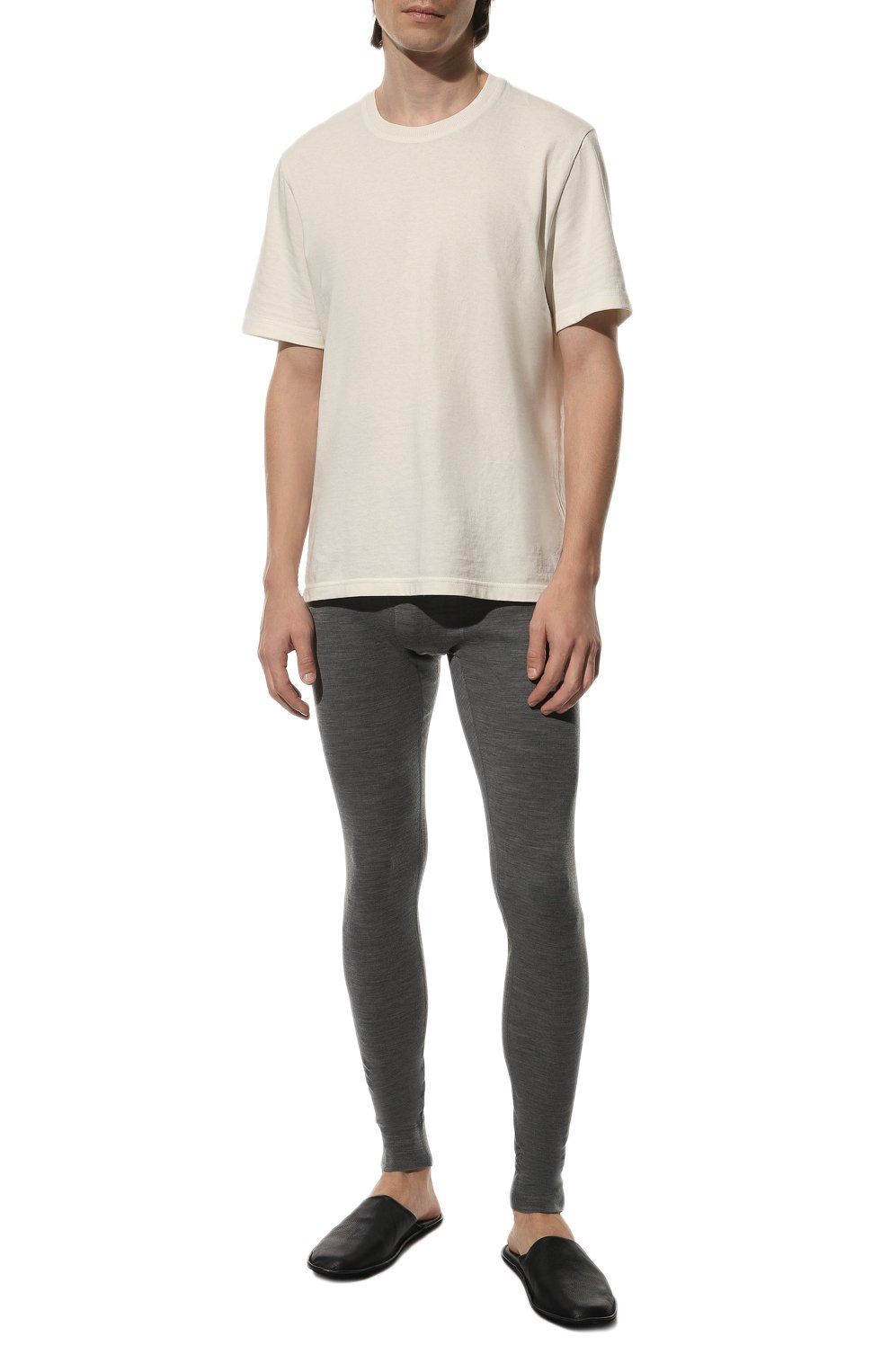 Шерстяные кальсоны NORVEG темно-серого цвета по цене 7000 руб., арт. 15SMP003RU-014, фото 2 Шерстяные кальсоны NORVEG, арт. 15SMP003RU-014, фото 2