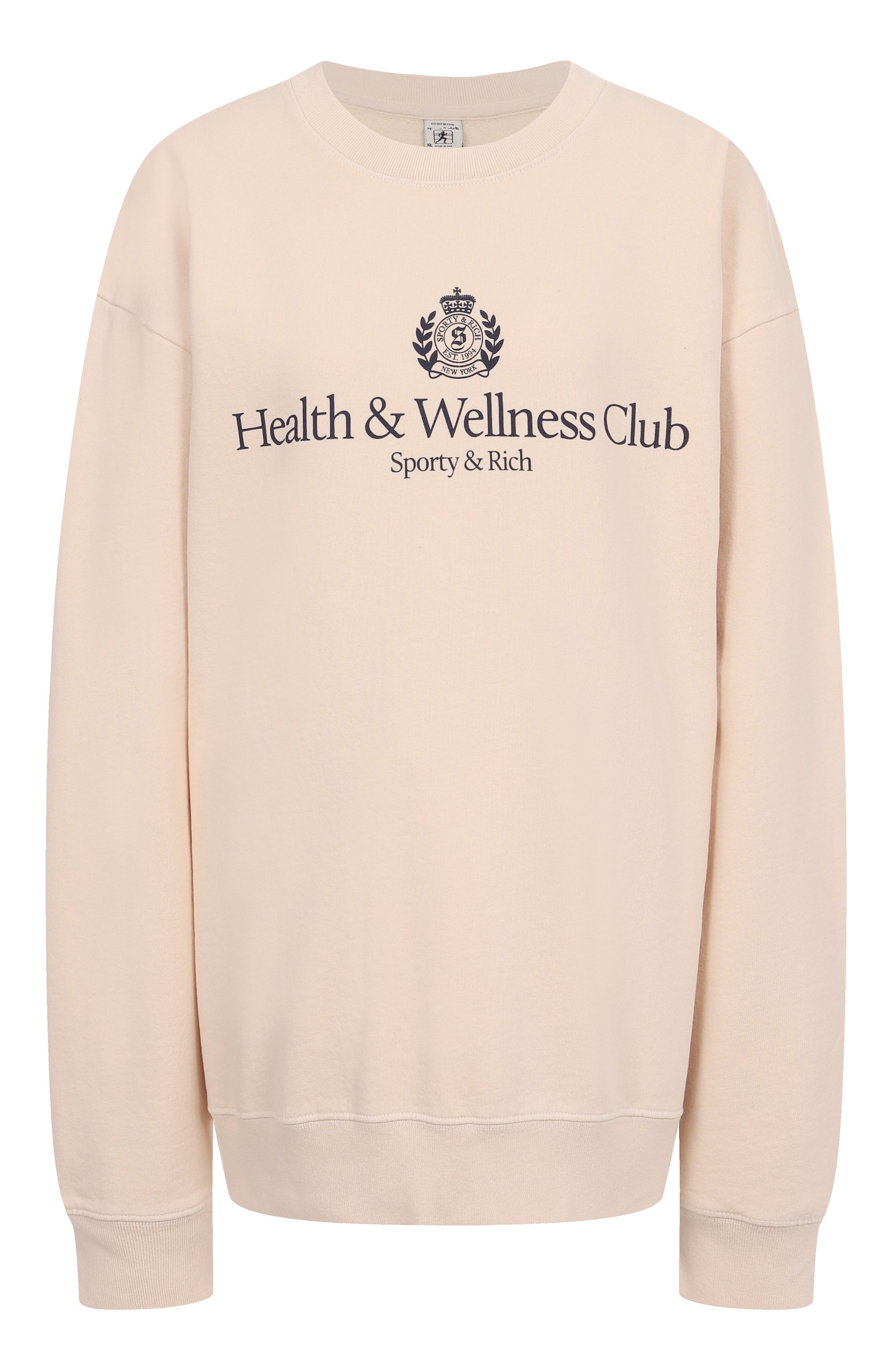 Хлопковый свитшот SPORTY AND RICH, арт. ST071606241CR01, фото 1