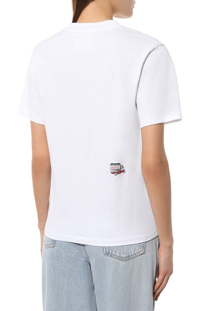 Хлопковая футболка CLOSED, арт. C95845-44H-PR, фото 4