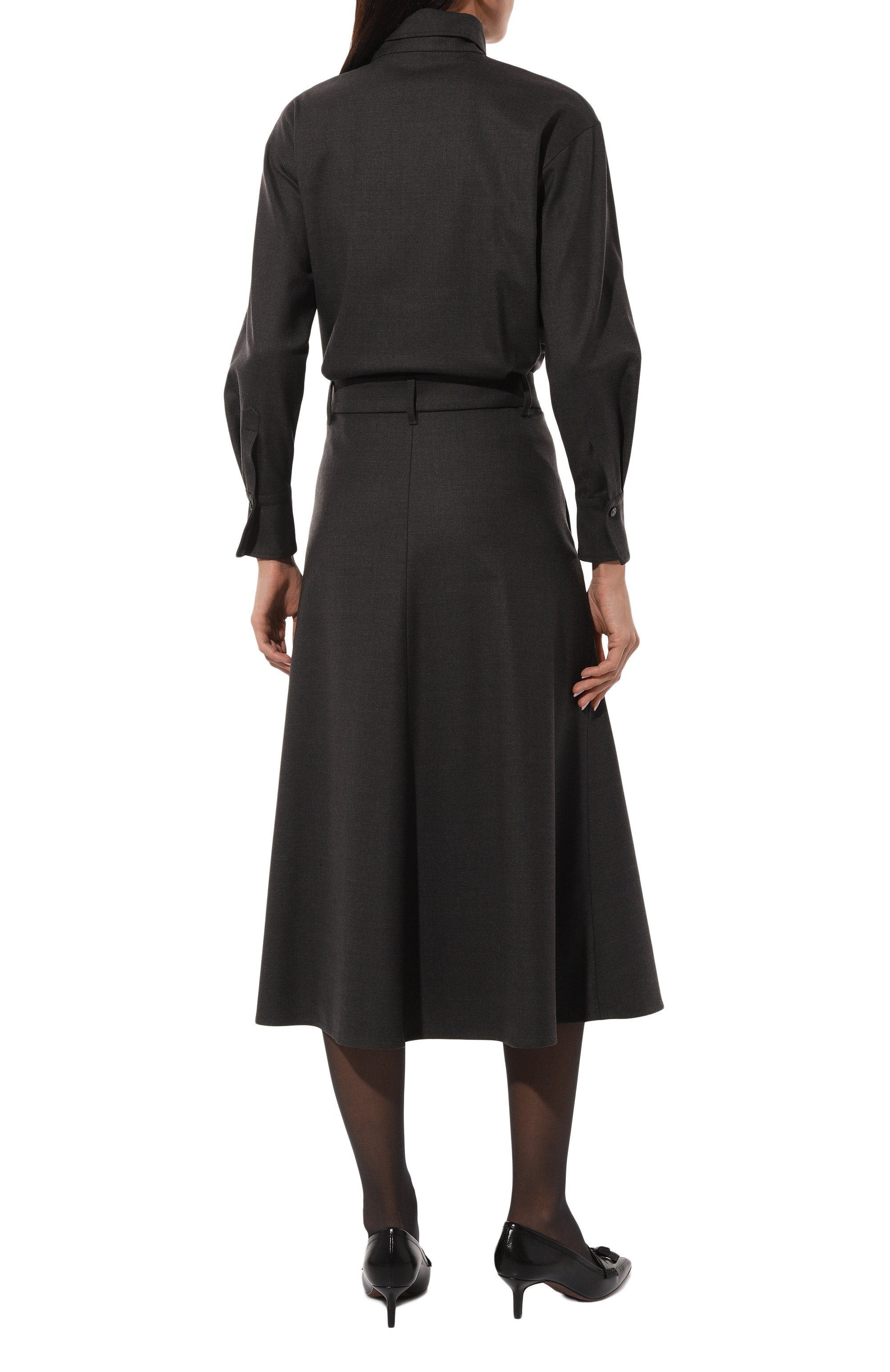 Шерстяное платье BRUNELLO CUCINELLI, арт. MG912A5271, фото 4