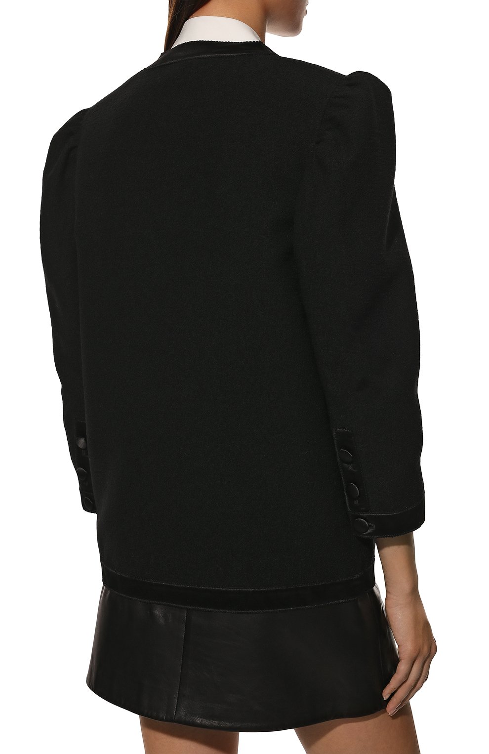 Жакет из шерсти и шелка MIU MIU, арт. MH1690-GWV-F0002, фото 4