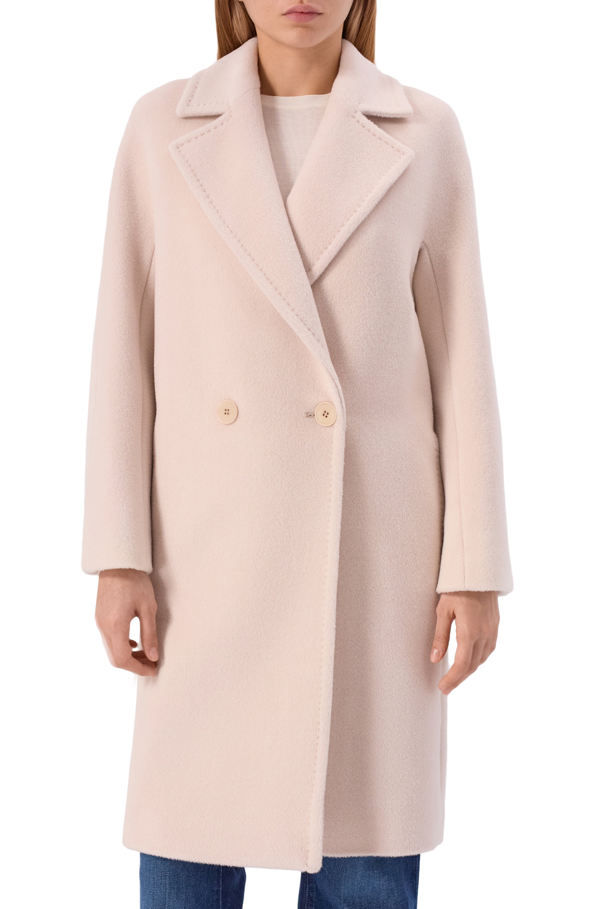 Шерстяное пальто MAX MARA STUDIO, арт. T0KI0, фото 3