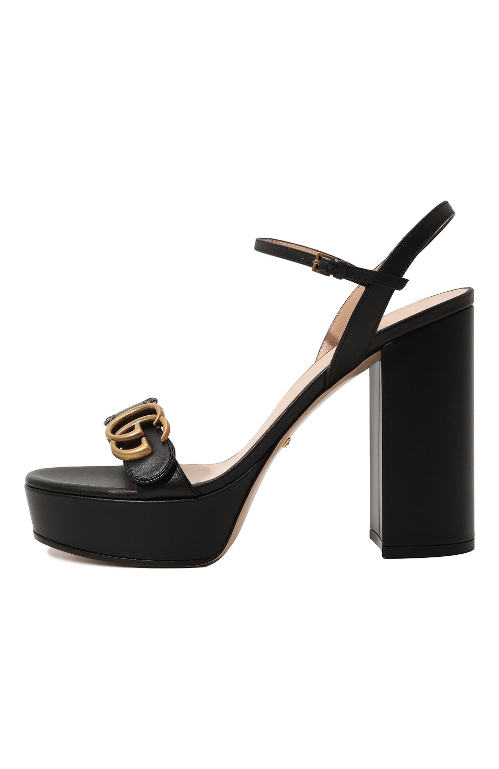 Кожаные босоножки marmont GUCCI, арт. 573021 A3N00, фото 4