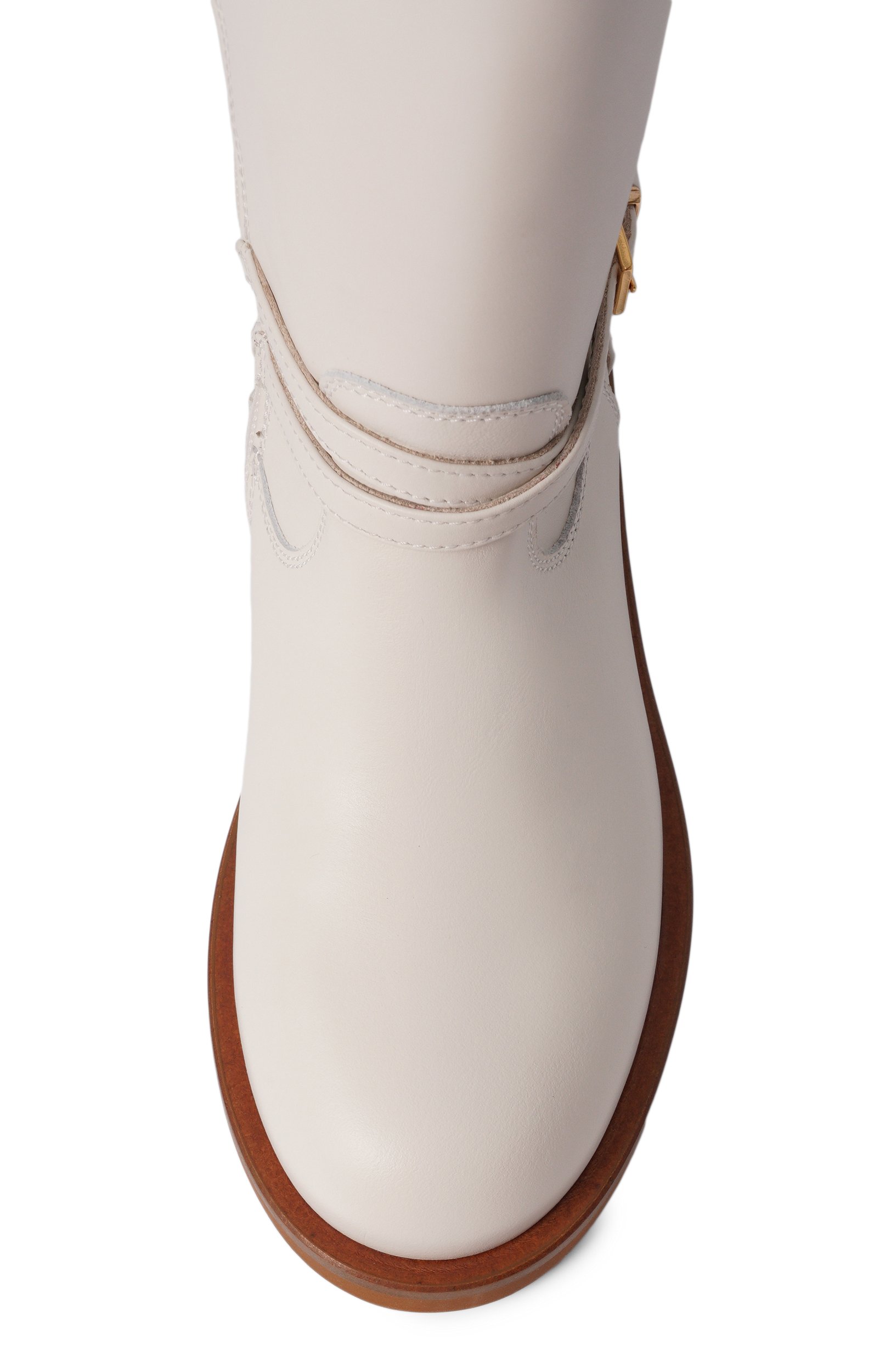 Кожаные сапоги ELISABETTA FRANCHI LA MIA BAMBINA, арт. F4A6-E0742-1251138-, фото 4