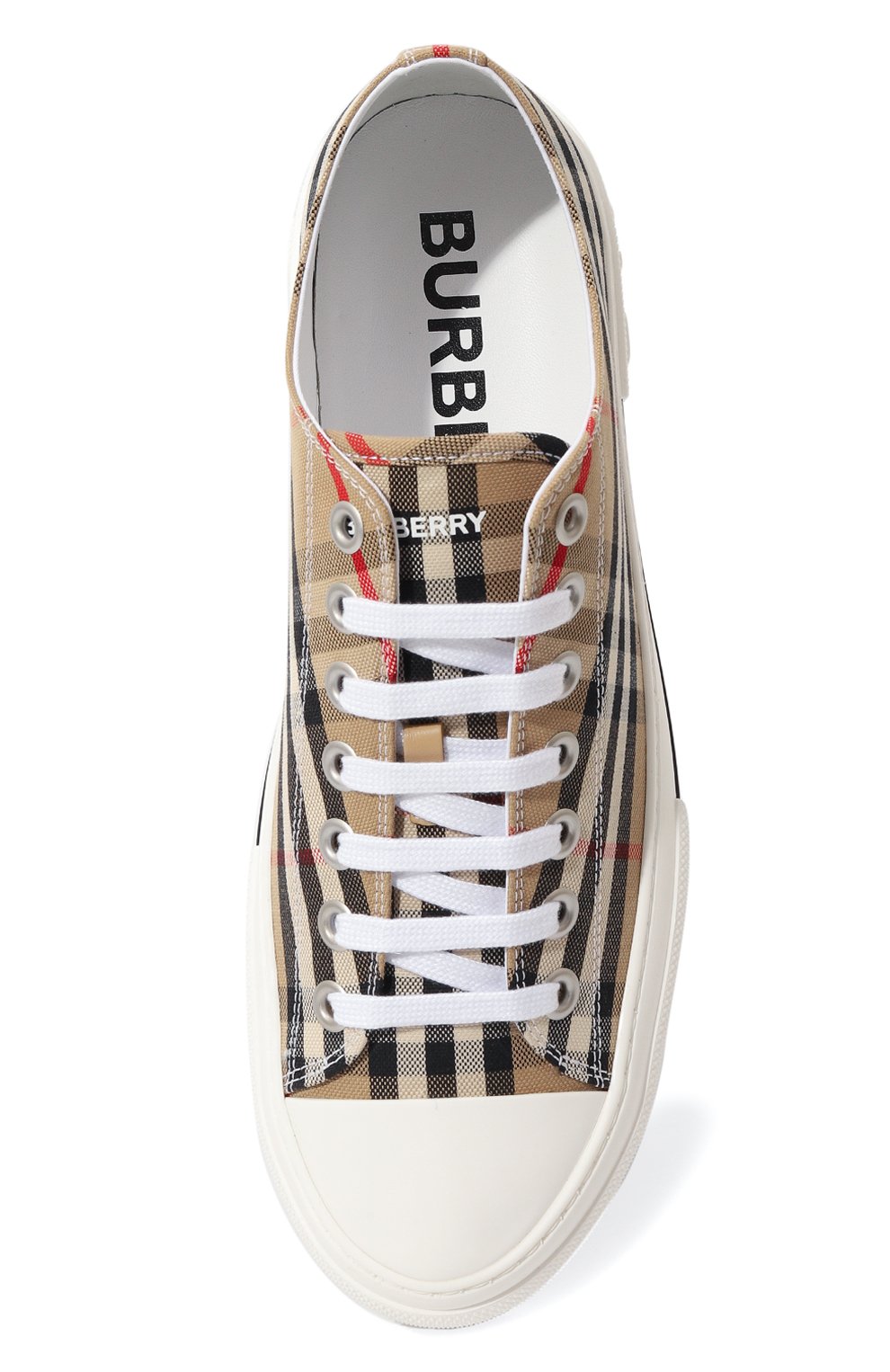 Текстильные кеды BURBERRY, арт. 8049745A7028, фото 6