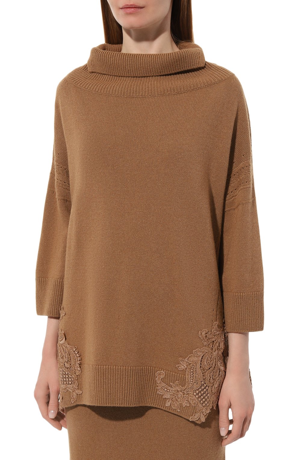 Пуловер из вискозы и шерсти ERMANNO SCERVINO, арт. D434M508APYZL, фото 3