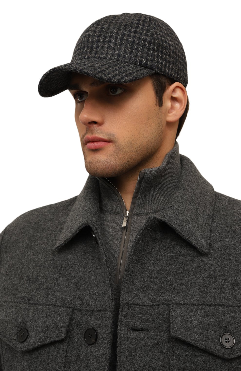 Шерстяная бейсболка FEDELI, арт. 7UI00802, фото 2