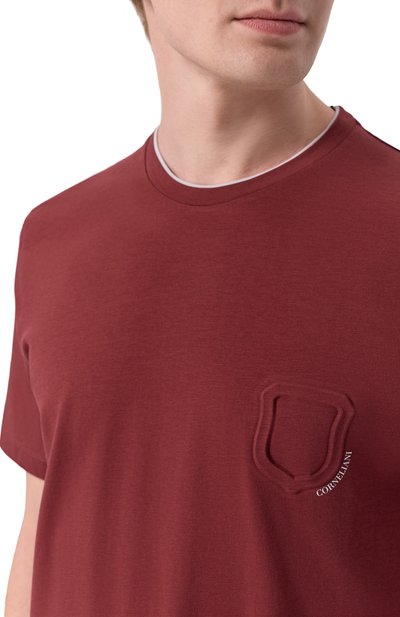 Хлопковая футболка CORNELIANI, арт. 27G589/2725041, фото 5