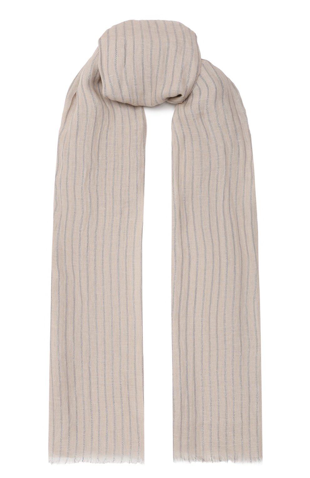 Льняной палантин BRUNELLO CUCINELLI, арт. MSCDAGL37, фото 1