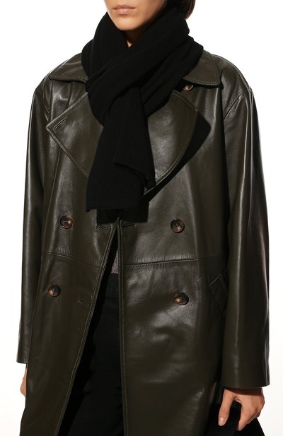 Палантин CANOE черного цвета по цене 52430 руб., арт. 4912710, фото 3 Палантин CANOE, арт. 4912710, фото 3