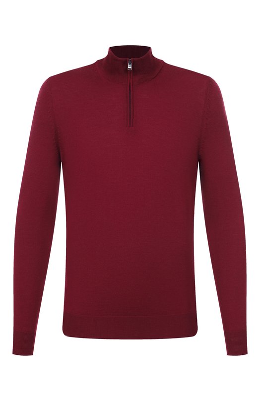 Шерстяной джемпер BOSS 50528300 Бордовый 50528300