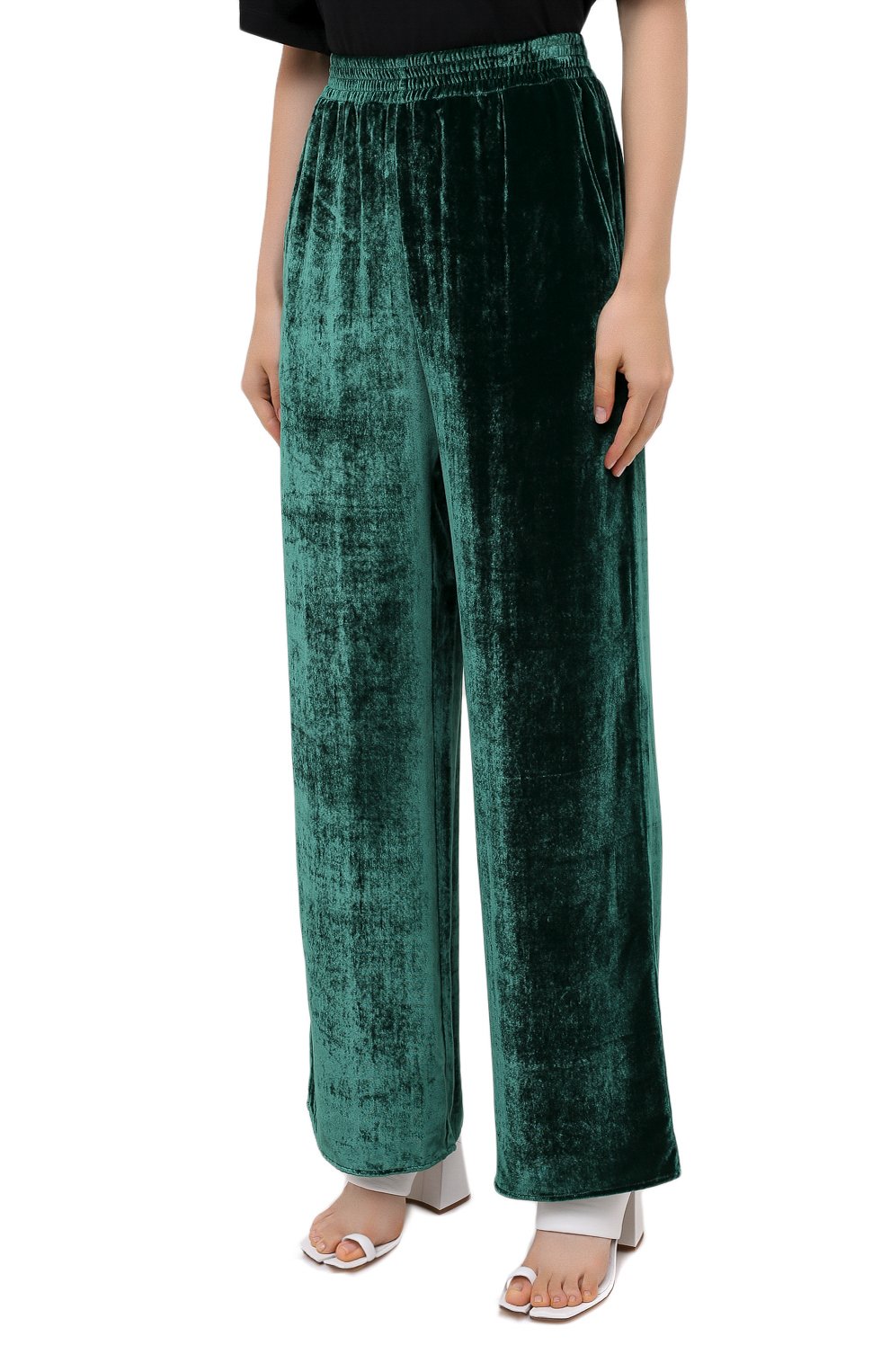 Бархатные брюки MM6, арт. S52KA0284/S53086, фото 3