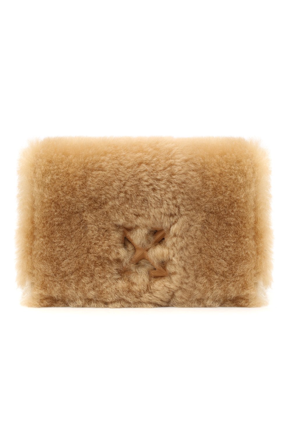 Сумка 0.5 jitney OFF-WHITE бежевого цвета по цене 133500 руб., арт. 0WNA104E20LEA0046100, фото 1 Сумка 0.5 jitney OFF-WHITE, арт. 0WNA104E20LEA0046100, фото 1