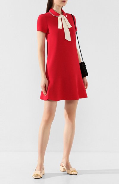 Платье REDVALENTINO красного цвета по цене 47150 руб., арт. TR3VAL90/3TG, фото 2 Платье REDVALENTINO, арт. TR3VAL90/3TG, фото 2