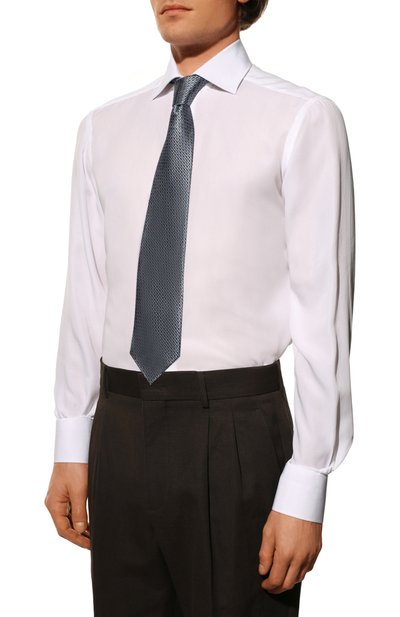 Сорочка из лиоцелла KITON, арт. UCCH0808701, фото 4