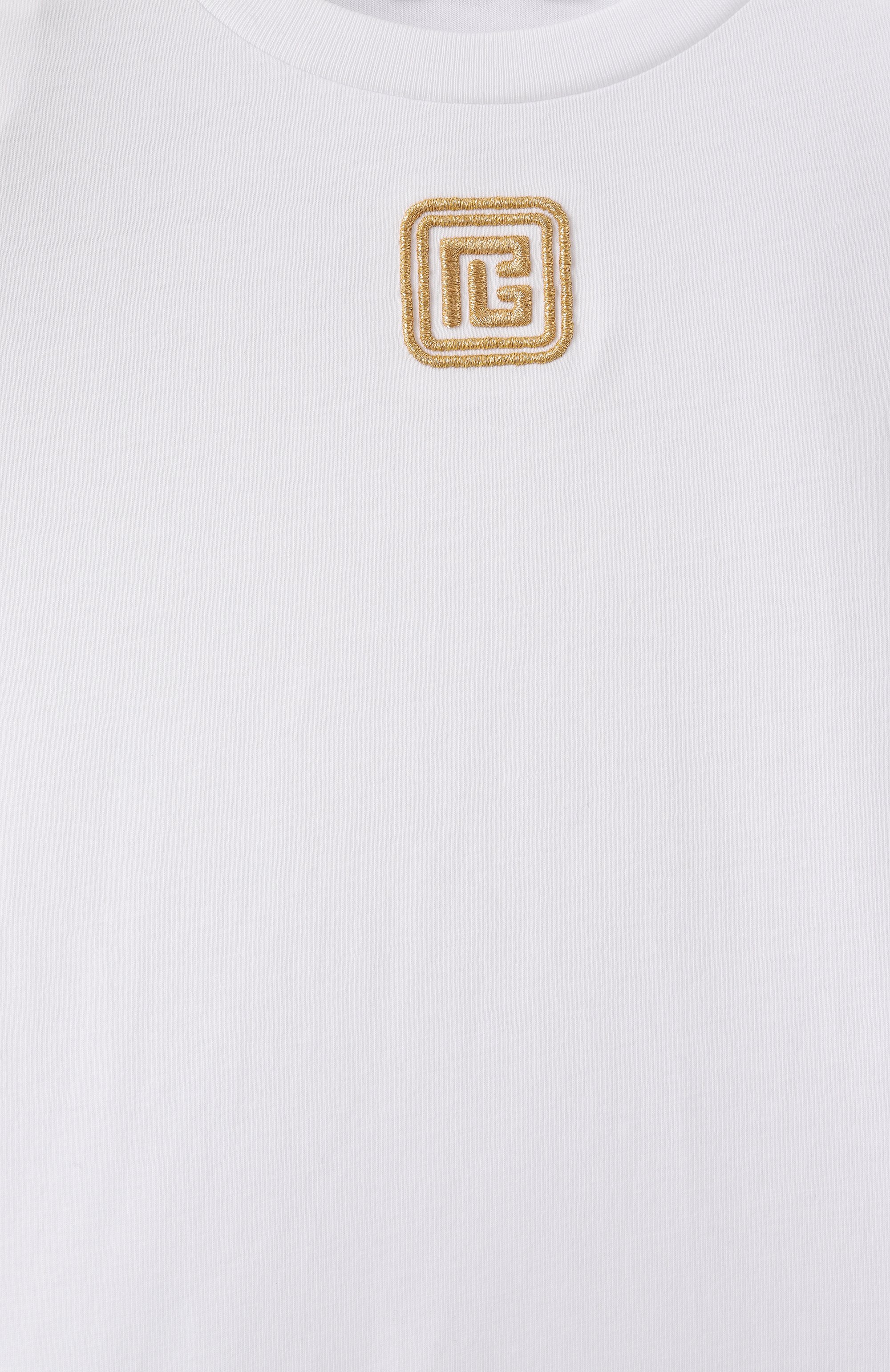 Хлопковое платье BALMAIN, арт. BW1B91, фото 3