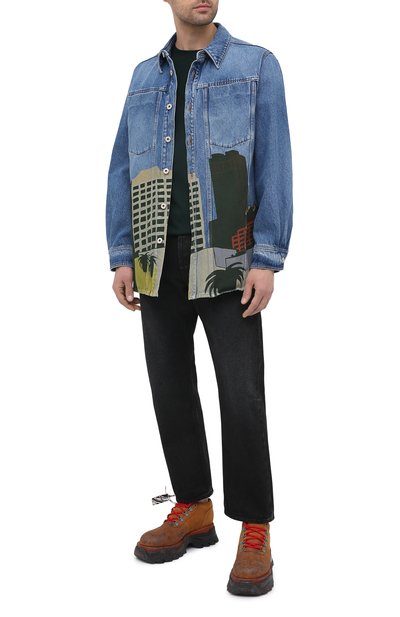 Джинсовая рубашка LOEWE, арт. H897Y02X01, фото 2