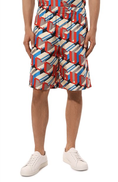 Шелковые шорты GUCCI, арт. 742781/ZAPEI, фото 3