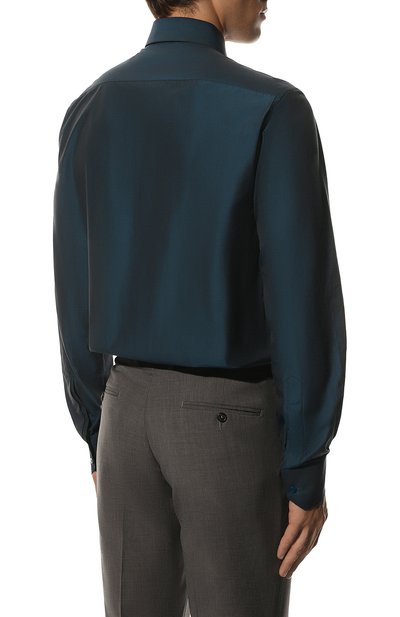 Хлопковая рубашка STEFANO RICCI, арт. MC000540/R122B, фото 5