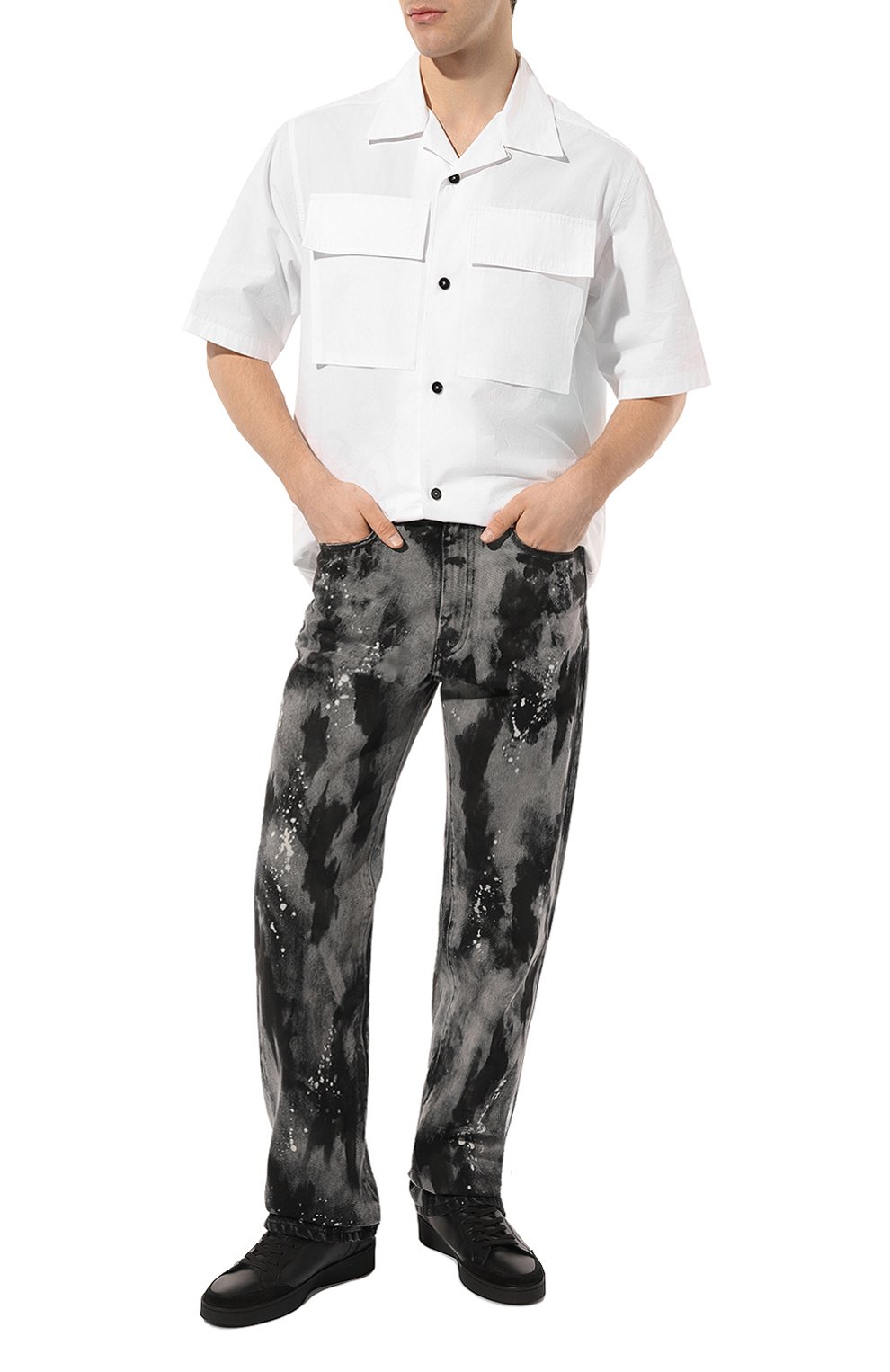 Кожаные кеды CANALI, арт. 591203/RA00903, фото 2