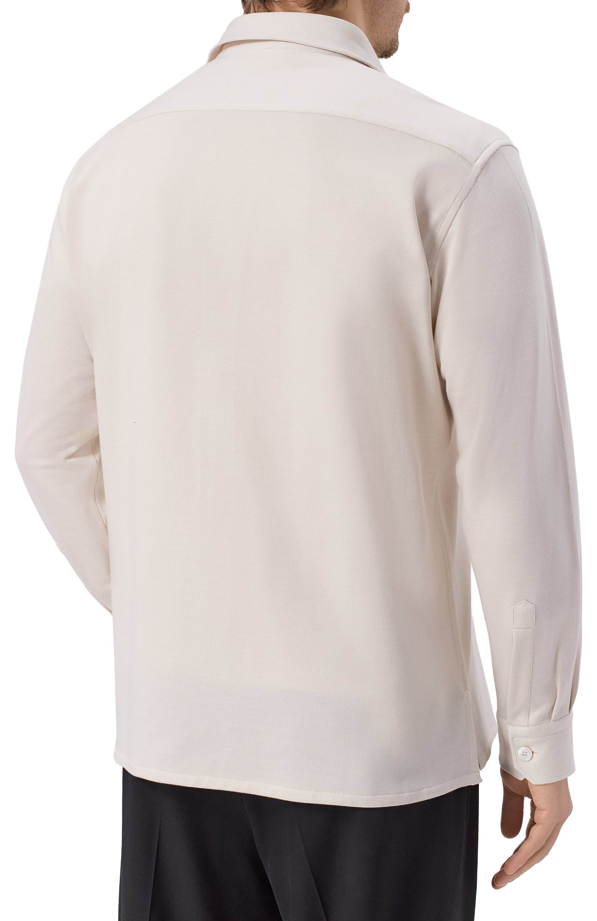 Хлопковая рубашка STEFANO RICCI, арт. CJ008184/TE3101, фото 4