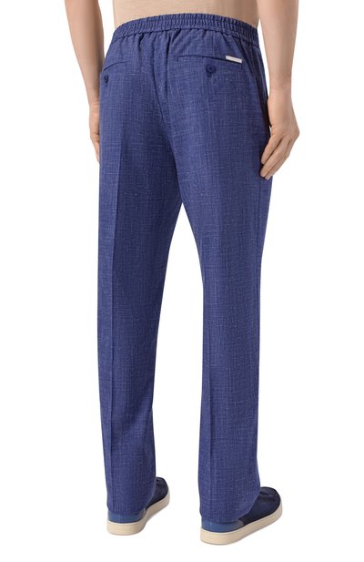 Брюки из шерсти и шелка STEFANO RICCI, арт. M1T610021A/WKL08U, фото 4