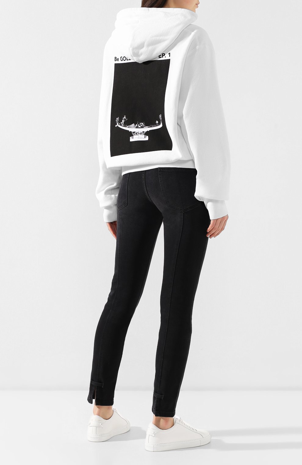 Хлопковое худи GOLDEN GOOSE DELUXE BRAND, арт. G34WP031.F1, фото 2