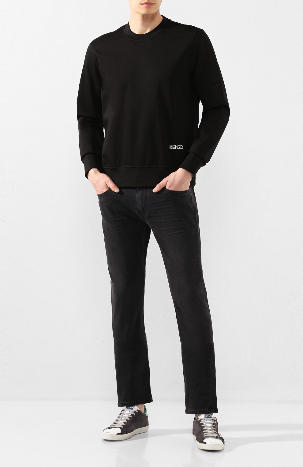 Замшевые кеды superstar GOLDEN GOOSE DELUXE BRAND, арт. G36MS590.T73, фото 2