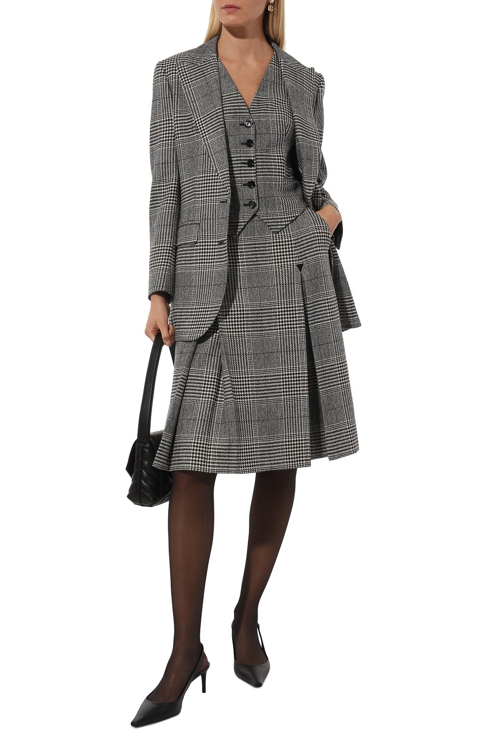 Юбка из шерсти и кашемира DOLCE & GABBANA, арт. F4CW5T/FQ2MV, фото 2