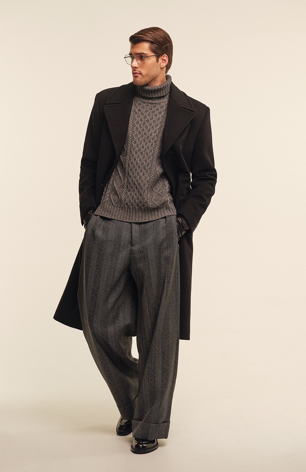 Шерстяные брюки EMPORIO ARMANI, арт. EM000722/TE12161, фото 6