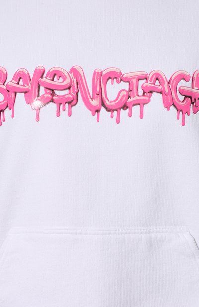 Хлопковое худи BALENCIAGA, арт. 675003/TLVF2, фото 5