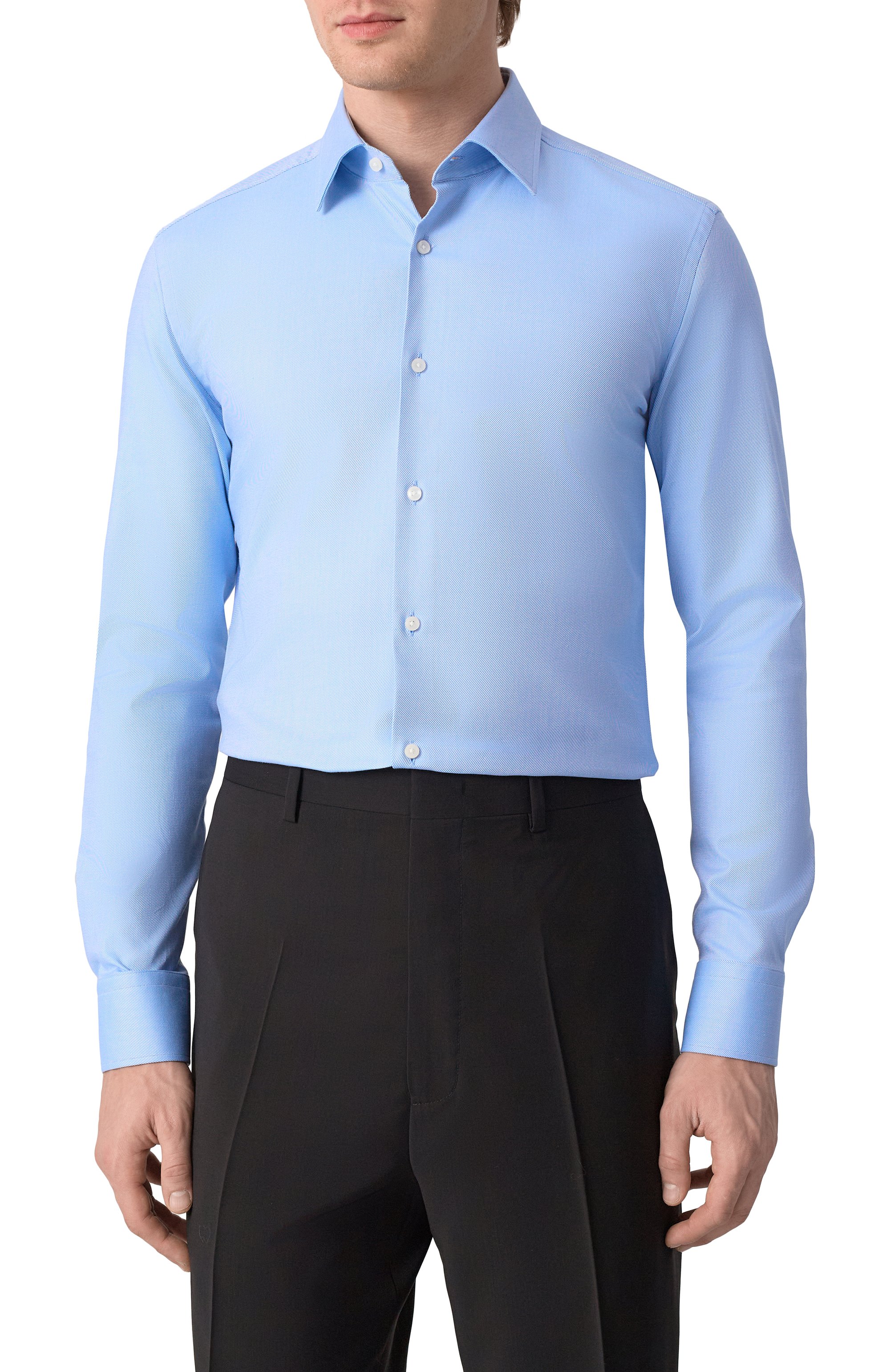 Хлопковая сорочка BOSS, арт. 50527238, фото 3