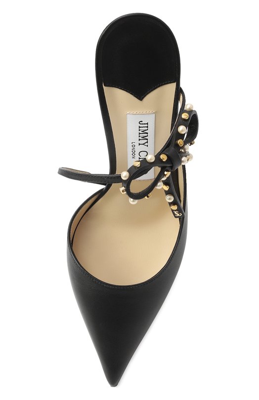 

Кожаные мюли Kilia 75 Jimmy Choo, Чёрный