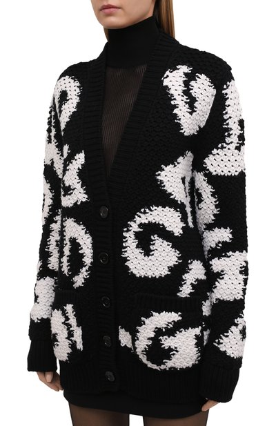 Кардиган из шерст и и кашемира DOLCE & GABBANA, арт. FXE07T/JCMG9, фото 3