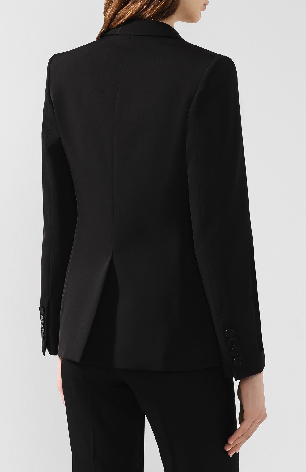 Шерстяной жакет STELLA MCCARTNEY черного цвета по цене 128000 руб., арт. 532394/SNB48, фото 4 Шерстяной жакет STELLA MCCARTNEY, арт. 532394/SNB48, фото 4