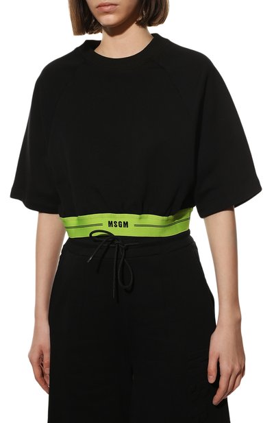 Хлопковая футболка MSGM, арт. 3241MDM64 227299, фото 3