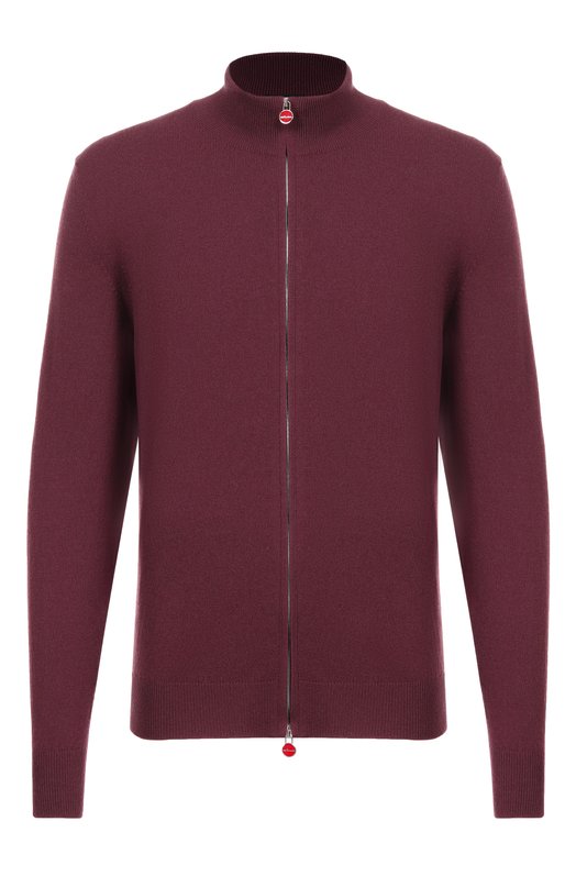 Кашемировый кардиган Kiton UMK1509K340 Бордовый UMK1509K340
