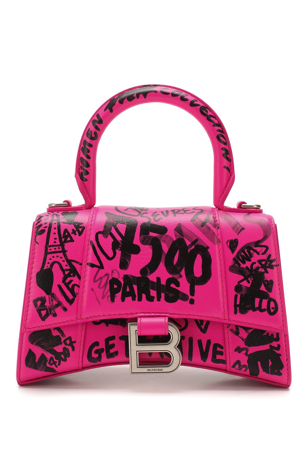 Сумка hourglass xs BALENCIAGA, арт. 592833/1BWLY, фото 1