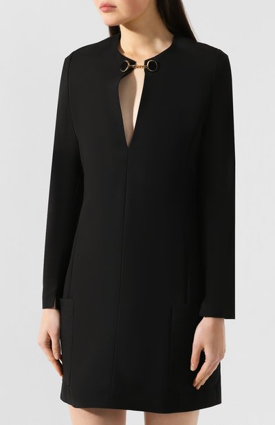 Платье из смеси шерсти и вискозы STELLA MCCARTNEY, арт. 578404/SNA34, фото 3